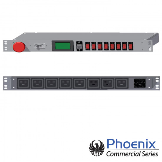 20A 1U PDU w/ C-19