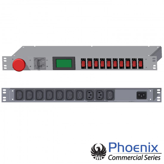 20A 1U PDU w/ C-13