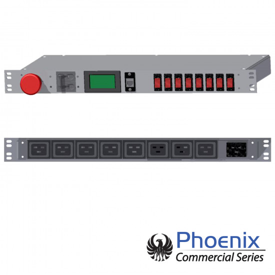 20A 1U PDU w/ C-19