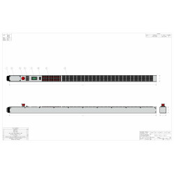 60A 0U Single Phase PDU w/ C-19