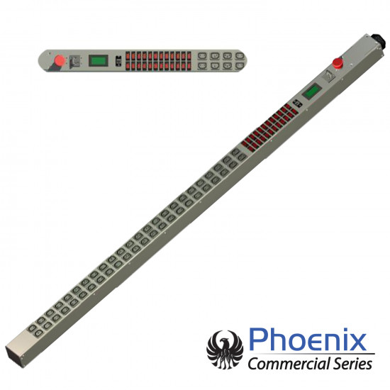 60A 0U Dual Phase PDU w/ C-13