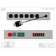 30A 2U PDU w/L6-20