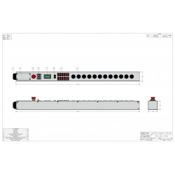 60A 0U PDU w/L6-20