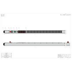 60A 3 Phase Delta 0U PDU w/ C-13