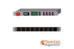 1U MIL SPEC PDU, 30A, 8 x MS3102E16-10S, TAA Compliant