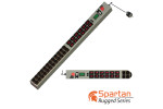 0U MIL SPEC PDU, 30A, L5-30P Input, 24 x MS3102E16-10S, TAA Compliant