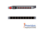 1U Shipboard PDU, 30A, 8 x MS3102E16-10S, TAA Compliant