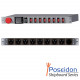 1U Shipboard PDU, 30A, 8 x MS3102E16-10S, TAA Compliant