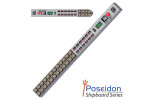 0U Shipboard PDU, 30A, 24 x MS3102E16-10S, TAA Compliant