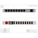 1U Shipboard PDU, 30A, 8 x 5-20R, TAA Compliant